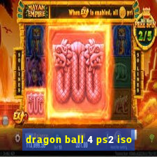 dragon ball 4 ps2 iso